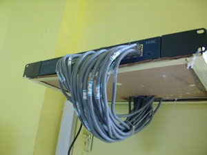 网吧装修设计网络布线